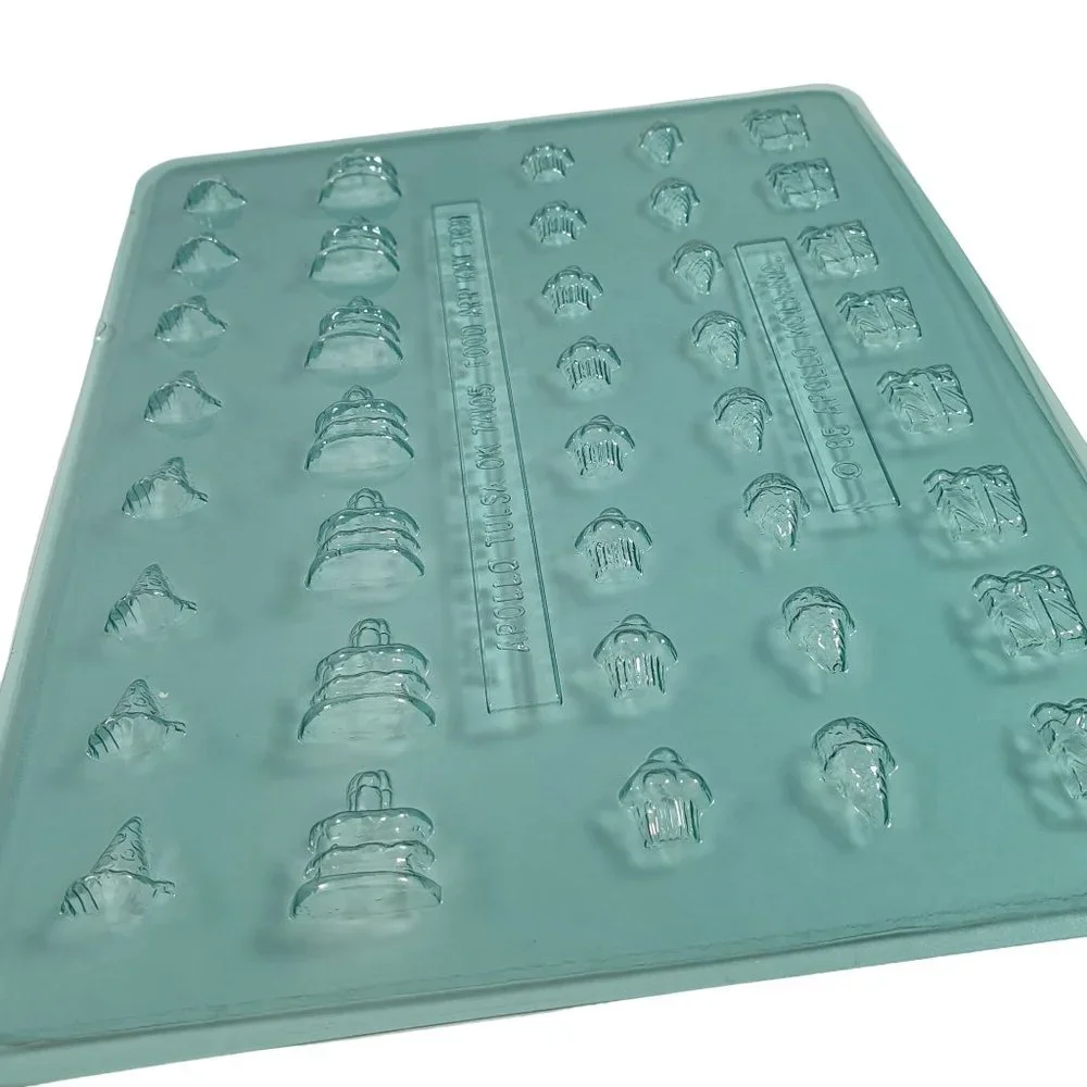 Vintage Candy Mold Birthday Mini Cake Ice Cream Gift Holiday Polymer Fondant